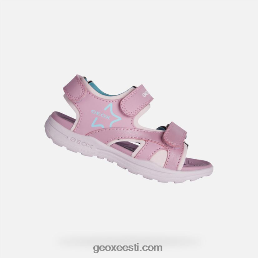 vaniett tüdrukud J4Z02T1142 Geox roosa/vesi