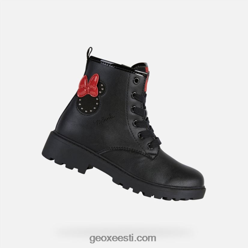 juhtumisi tüdrukud J4Z02T1251 Geox must