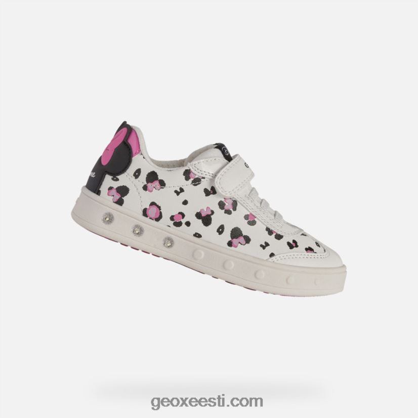 siluett tüdrukud J4Z02T1209 Geox valge must