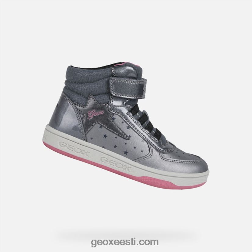 maltina tüdrukud J4Z02T1157 Geox tume hõbe/fuksia