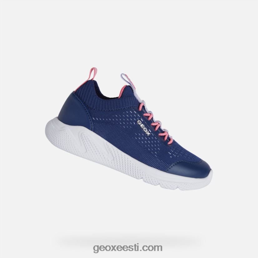 sprintye juunior tüdrukud J4Z02T1056 Geox merevägi / fuksia