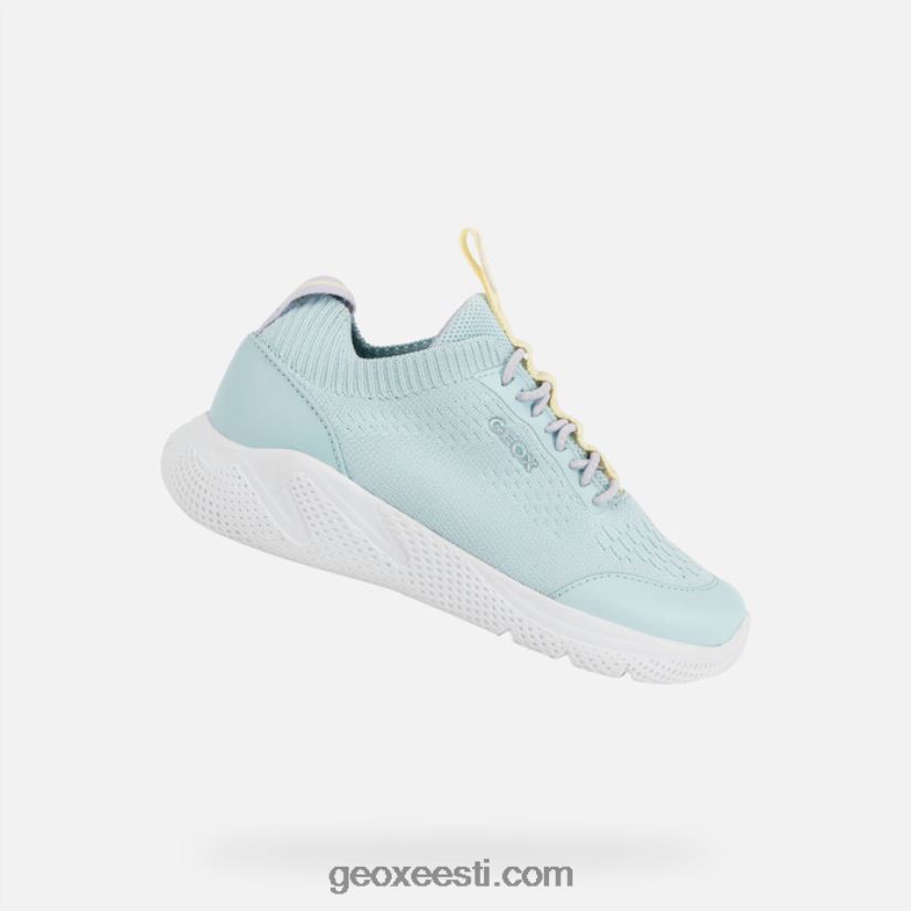 sprintye juunior tüdrukud J4Z02T1060 Geox mereroheline/lt kollane