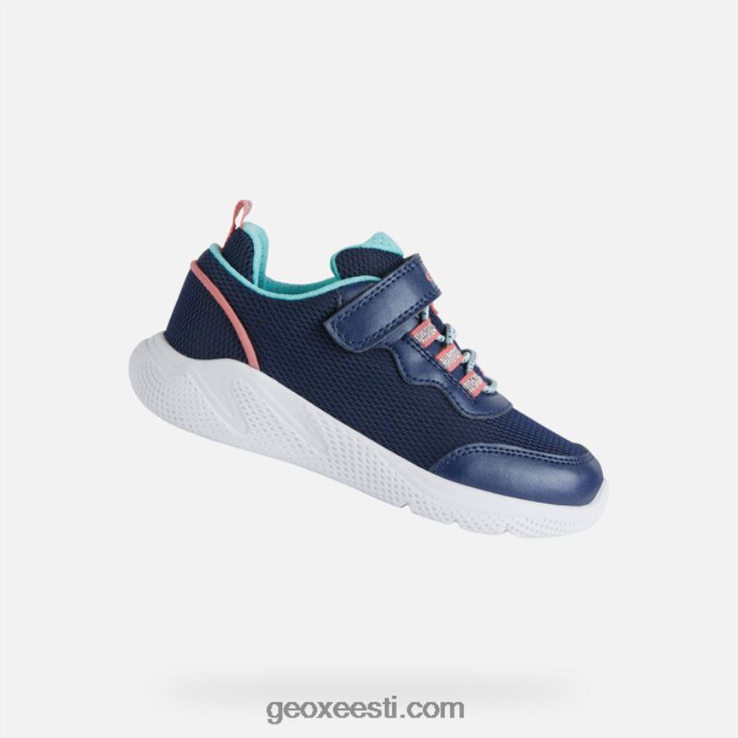 sprintye juunior tüdrukud J4Z02T1138 Geox merevägi/vesimeri