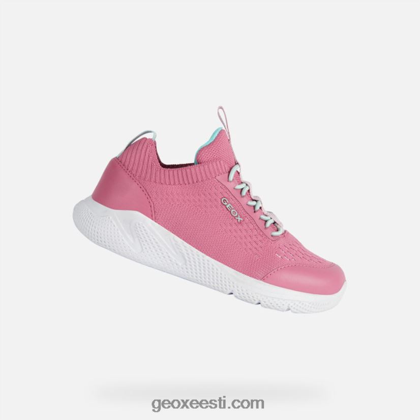 sprintye juunior tüdrukud J4Z02T1886 Geox fuksia/vesimeri