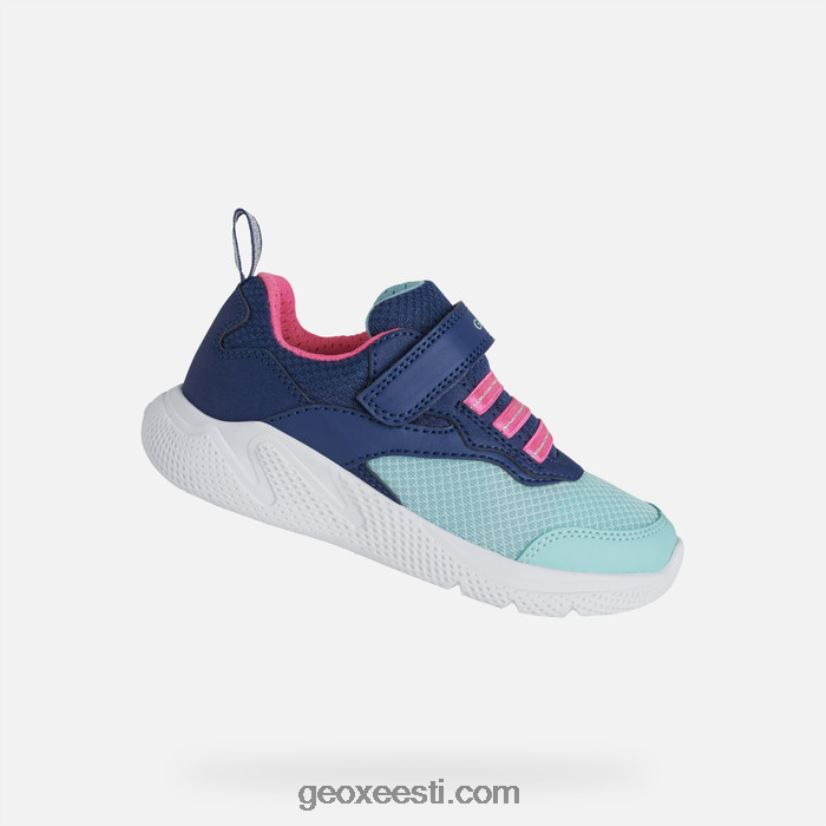 sprintye tüdrukud J4Z02T1124 Geox merevägi/vesimeri