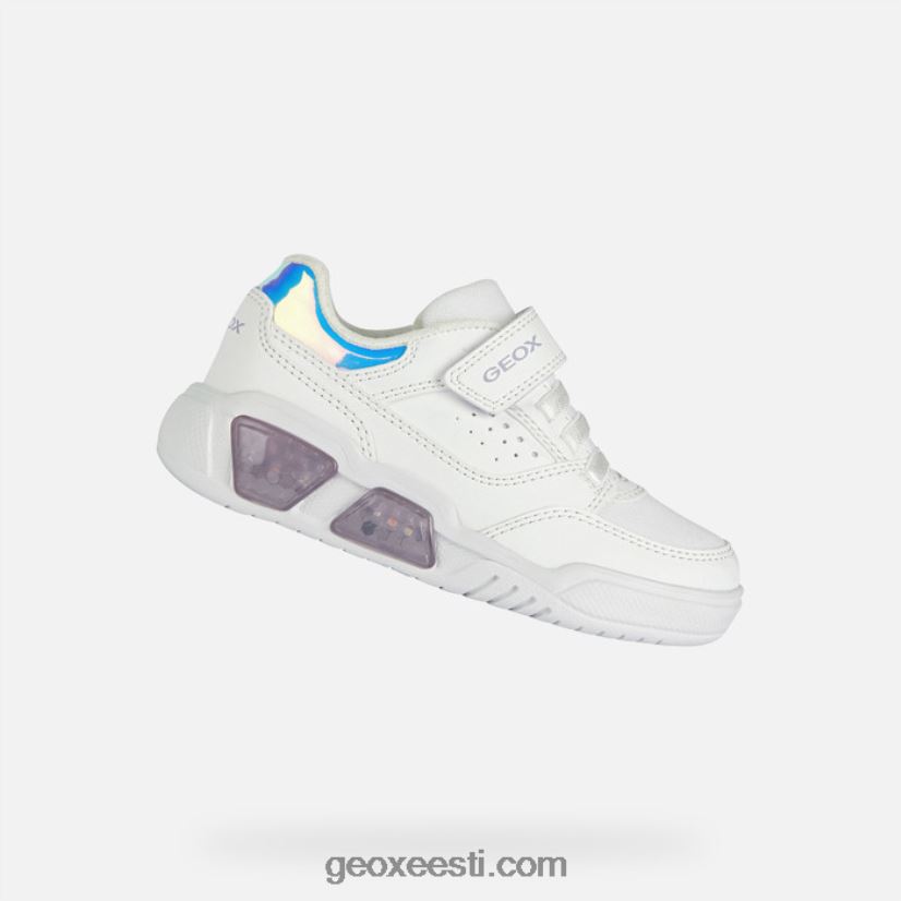 illuminus juunior tüdrukud J4Z02T1910 Geox valge/lilla