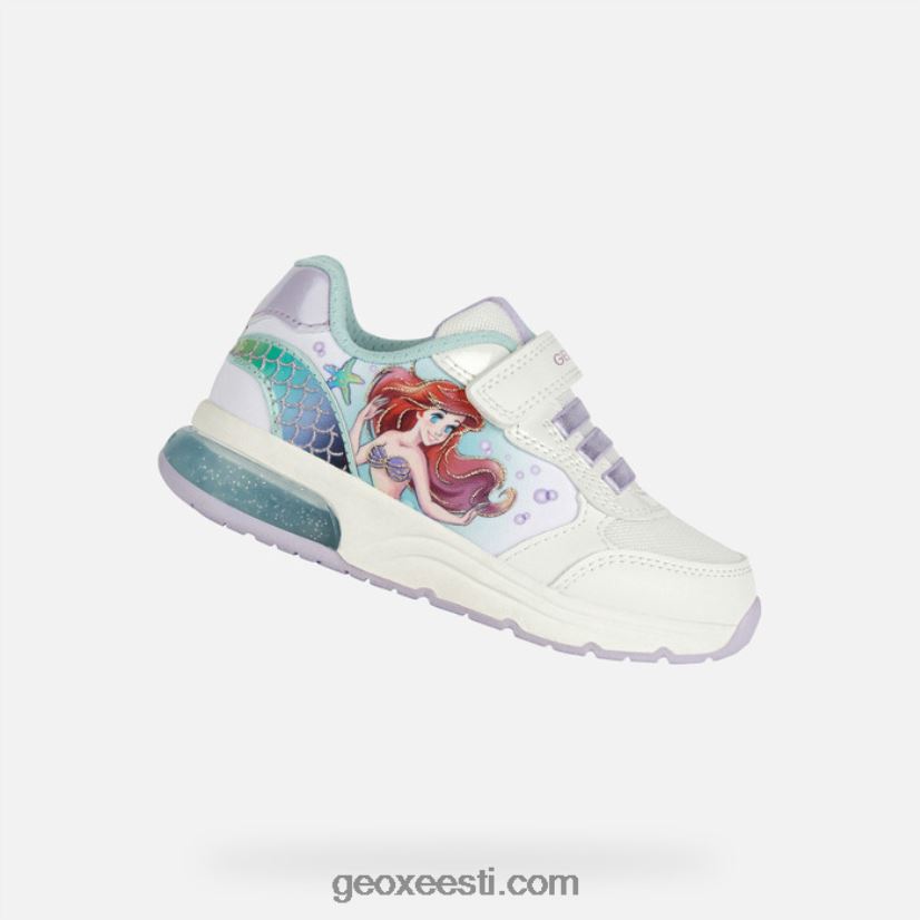 kosmoseklubi tüdrukud J4Z02T1114 Geox valge/vesimeri